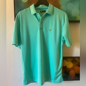 Jack Nicklaus Mens lime green Bolf shortsleeve polo shirt nwt size medium